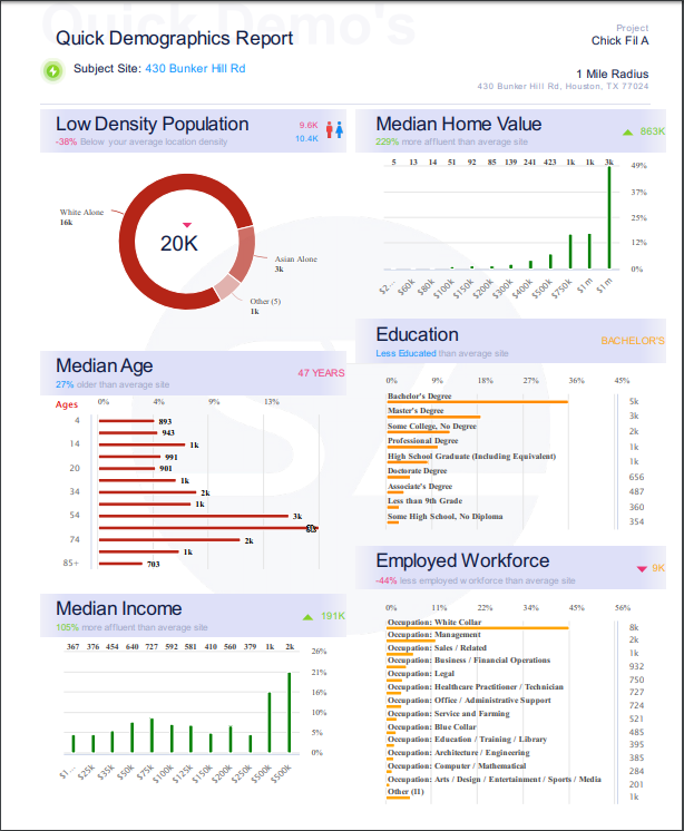 Quick Demo Report Large