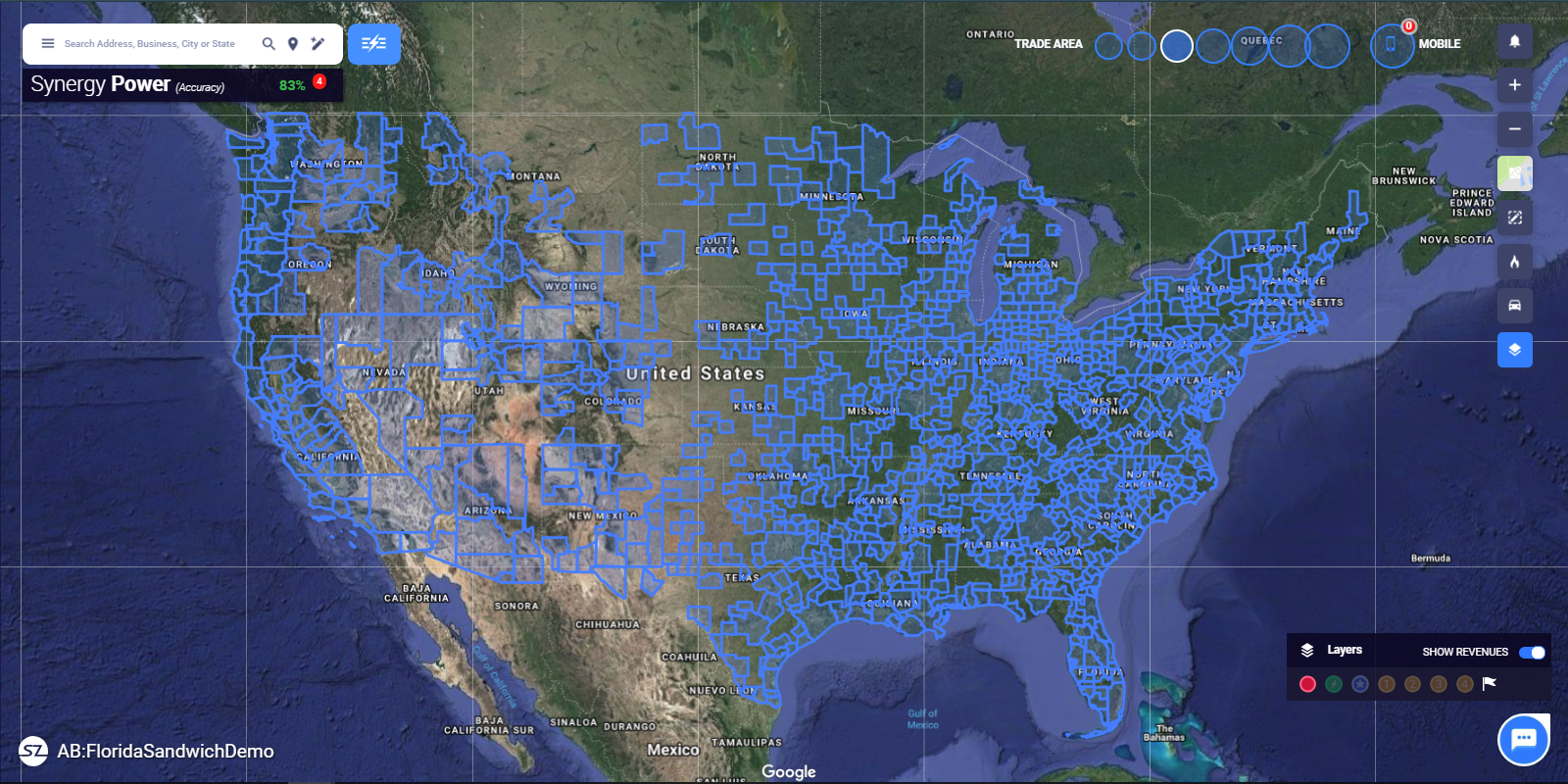 Territory US CBSA